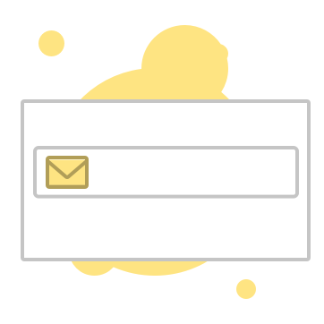 Sim, apenas com email